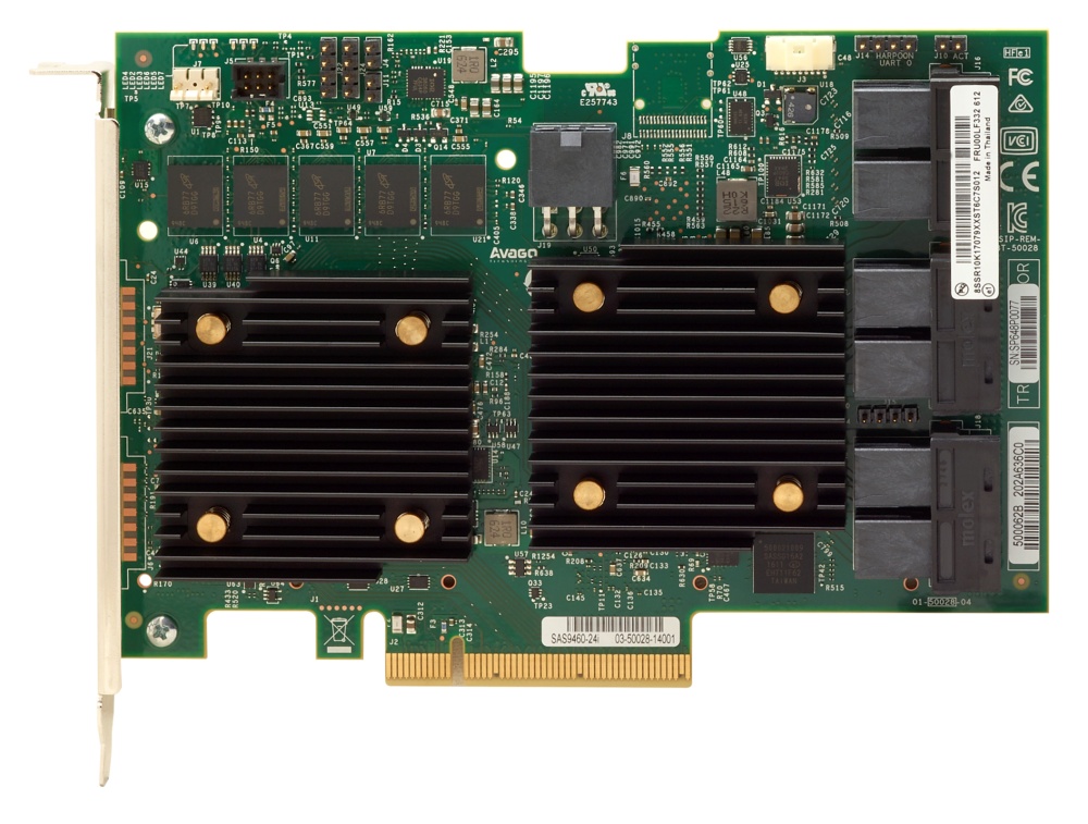 ThinkSystem RAID 930-24i 4GB Flash PCIe 12Gb Adapter