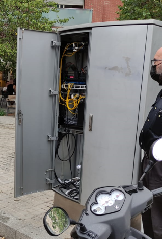 Barcelona street cabinet