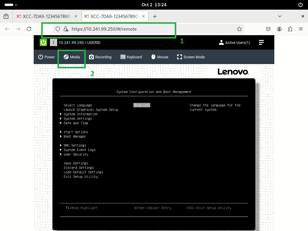 Mount the customized ISO